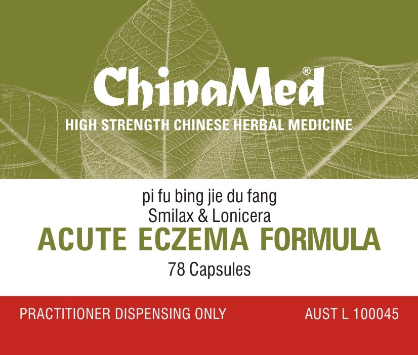 ACUTE ECZEMA Formula - Smilax & Lonicera - pi fu bing jie du fang