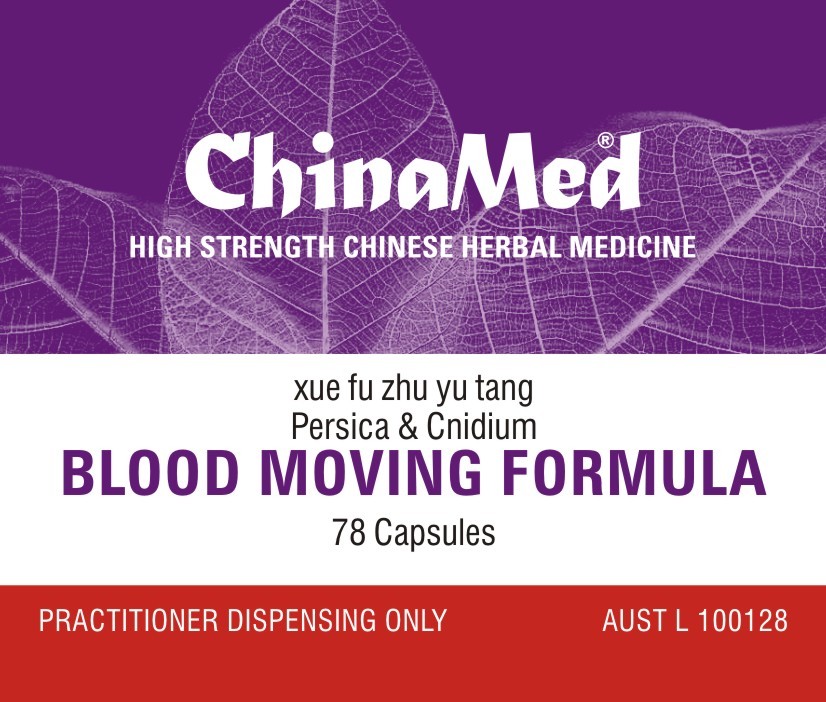 BLOOD MOVING Formula - Persica & Cnidium - xue fu zhu yu tang