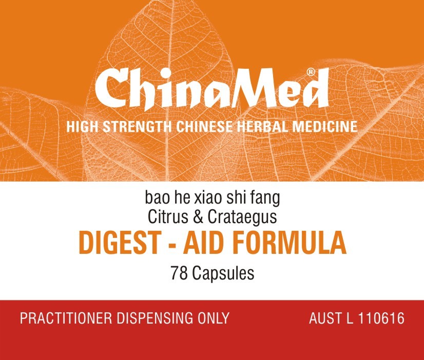 DIGEST-AID Formula - Citrus & Crataegus - bao he xiao shi fang