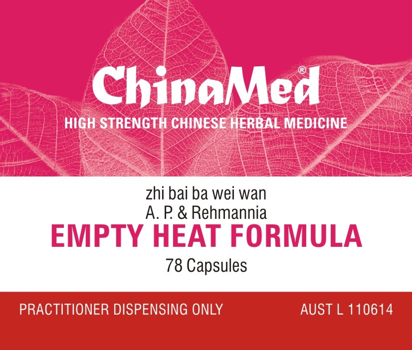 EMPTY HEAT Formula A. P. & Rehmannia zhi bai ba wei wan