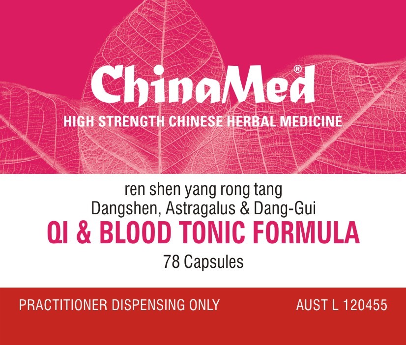 QI & BLOOD TONIC Formula - Dangshen, Astragalus & Dang-Gui - ren shen yang rong tang