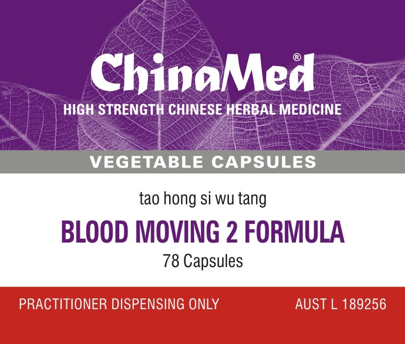 BLOOD MOVING 2 Formula - tao hong si wu tang