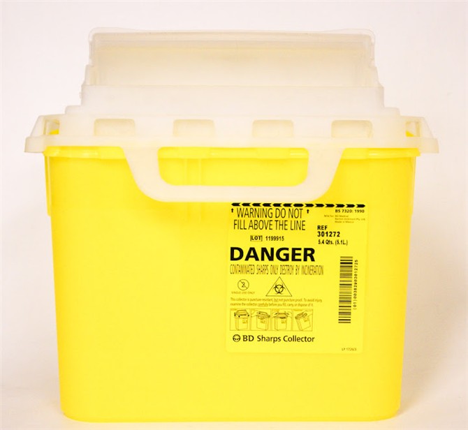 BD Sharps Collector 5 litre